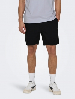 ONLY & SONS Shorts Regular fit i Sort til herre