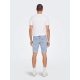 ONLY & SONS Denim shorts i Lyseblå til herre