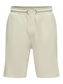 ONLY & SONS Shorts Regular fit i beige til herre
