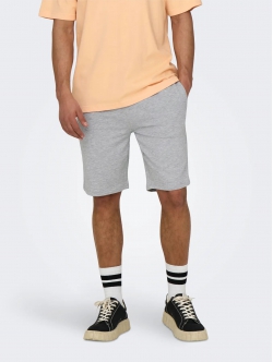 ONLY & SONS Shorts Regular fit i Lysegrå til herre