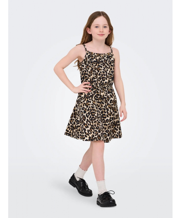 KIDS ONLY leopard kjole til piger