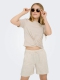 KIDS ONLY KOGSIESTA shorts i beige til piger