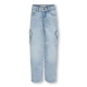 KIDS ONLY WIDE denim bukser i light blue til piger