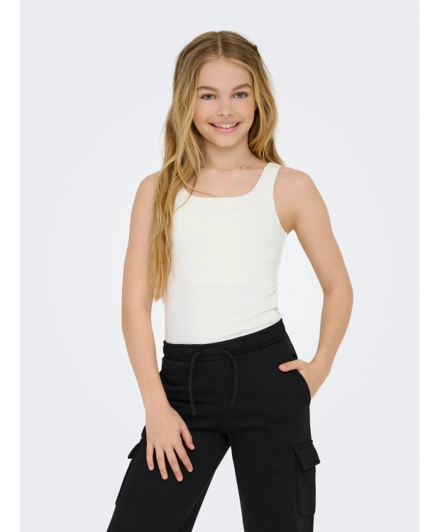 KIDS ONLY KOGEA top i hvid til piger