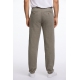 Lindbergh linen blend herringbone bukser i army til herre