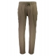 Lindbergh linen blend herringbone bukser i army til herre