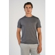 Lindbergh Fastdry T-Shirt i grå til herre