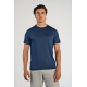 Lindbergh Fastdry T-Shirt i navy til herre