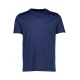Lindbergh Fastdry T-Shirt i navy til herre