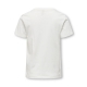 KIDS ONLY KOGEMMA t-shirt i hvid til piger