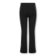 KIDS ONLY KOGFEVER flared pants i sort til piger