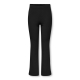 KIDS ONLY KOGFEVER flared pants i sort til piger