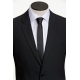 Lindbergh- polyester tie 5 cm- Black