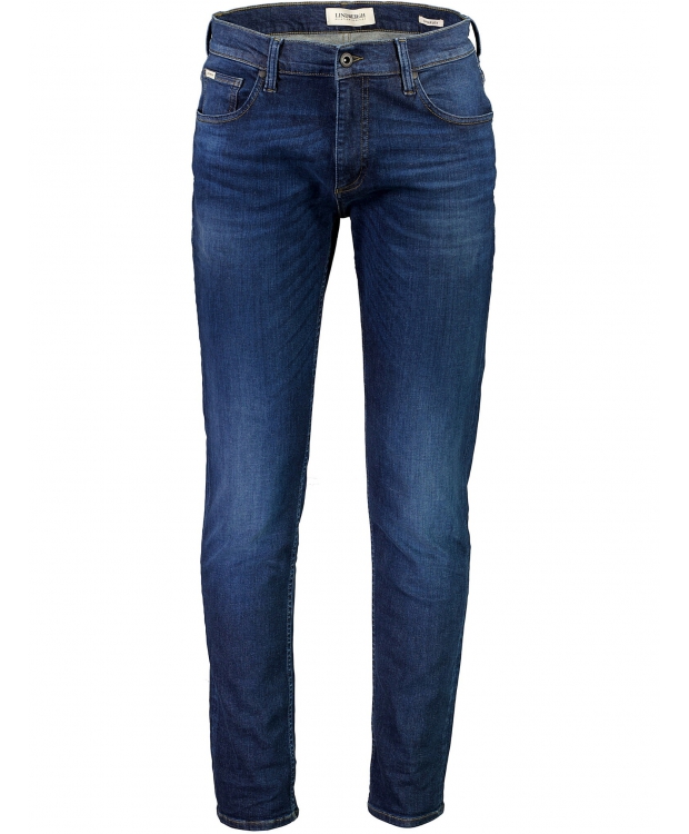 Lindbergh Superflex jeans- DK blå