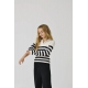 KIDS ONLY strikket pullover trøje med striber til piger