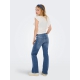 KIDS ONLY KOGJUICY flared denim bukser i blå til piger