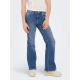 KIDS ONLY KOGJUICY flared denim bukser i blå til piger
