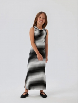 Name It kjole i slim fit med striber til piger