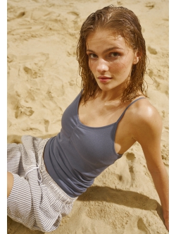 JBS Of Denmark Women Hybrid strap top I blå til kvinder