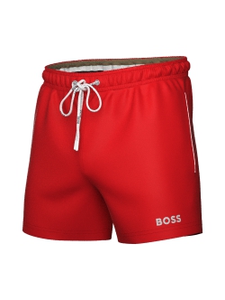 BOSS badeshorts i rød til herre