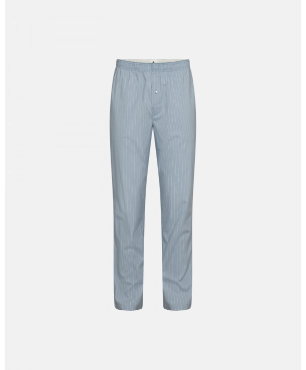 JBS Of Denmark Men Pyjamasbukser poplin i blå til herre