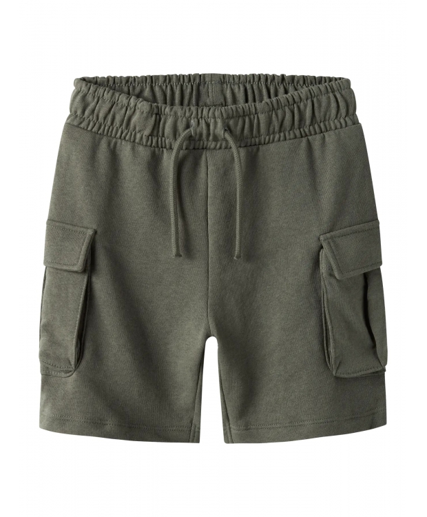 Name It Cargo Shorts i Støvet Grøn til drenge