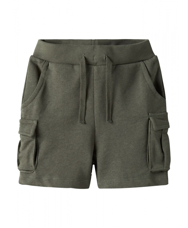 Name It Sweat Shorts i Støvet Grøn til drenge