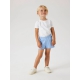 Name It Sweat Shorts i Lyseblå til piger
