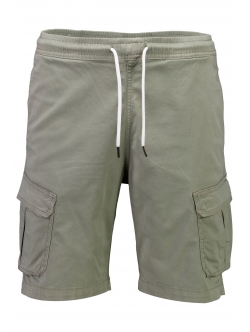 Lindbergh cargo shorts i khaki til herre