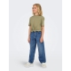 KIDS ONLY Straight fit denim bukser i blå til piger