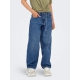 KIDS ONLY Straight fit denim bukser i blå til piger
