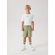 Name It Shorts i Støvet Grøn til Drenge