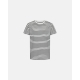 Resteröds Bambus T-shirt i hvid med sorte striber til herre