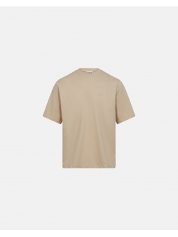 Resteröds Mid sleeve T-shirt GOTS I sandfarve til herre