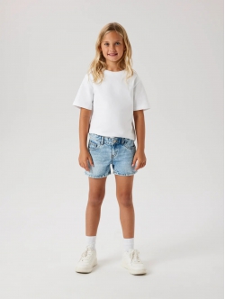 Name It Denim Shorts i Lyseblå til Piger