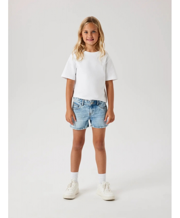 Name It Denim Shorts i Lyseblå til Piger