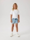 Name It Denim Shorts i Lyseblå til Piger
