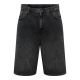 ONLY & SONS Denimshorts i sort til herre