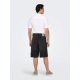 ONLY & SONS Denimshorts i sort til herre