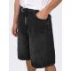 ONLY & SONS Denimshorts i sort til herre