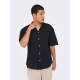 ONLY & SONS T-shirt skjorte i sort til herre