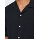ONLY & SONS T-shirt skjorte i sort til herre