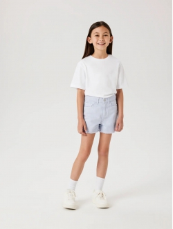 Name It Shorts i Babyblå til piger