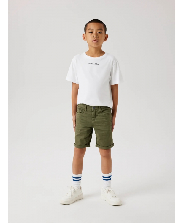 Name It Shorts i Grøn til Drenge