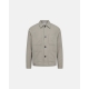 Resteröds Wool Overshirt i lysegrå til herre