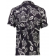Lindbergh kortærmet skjorte i 100% Lyocell med all-over print til herre