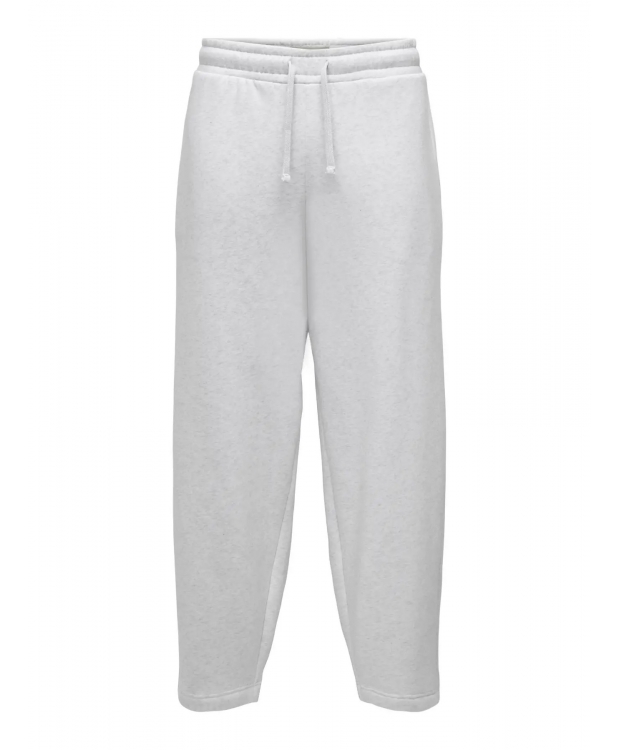 ONLY & SONS Wide Fit Joggingbukser i hvid til herre