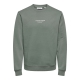 ONLY & SONS Sweatshirt Crew Neck i Castor Gray til herre