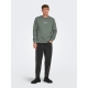 ONLY & SONS Sweatshirt Crew Neck i Castor Gray til herre