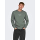 ONLY & SONS Sweatshirt Crew Neck i Castor Gray til herre